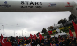 İstanbul Maratonu start noktası
