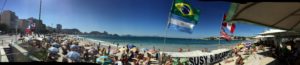 Copacabana plajı hafatsonu